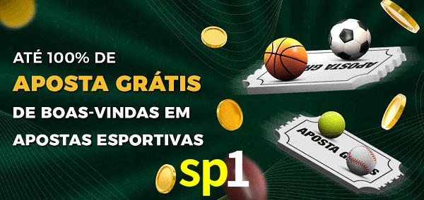 sp1 Ate 100% de Aposta Gratis