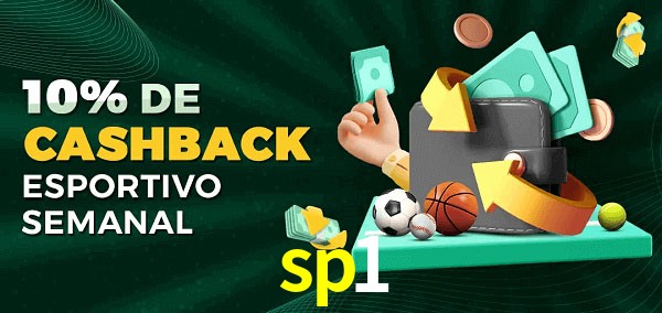 10% de bônus de cashback na sp1