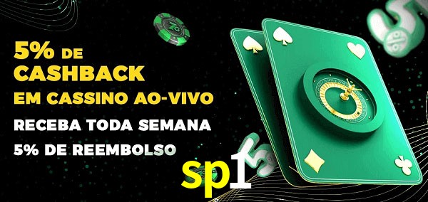 Promoções do cassino ao Vivo sp1